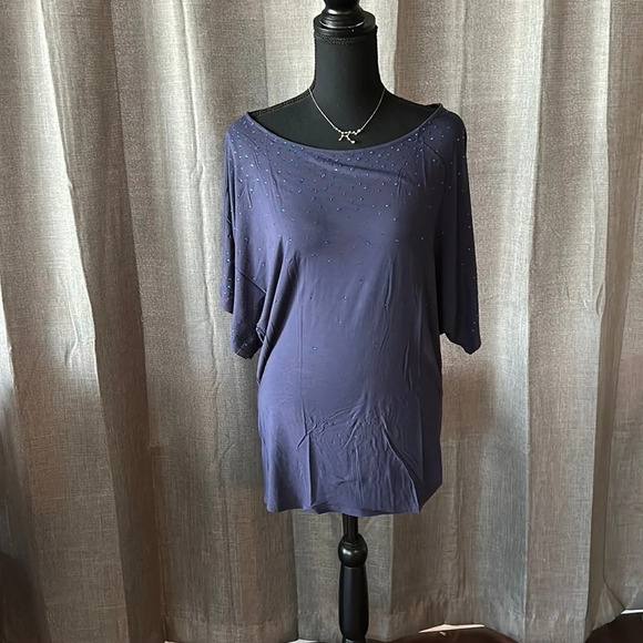 Blue Michael Stars Shirt Dress - Picture 1 of 3